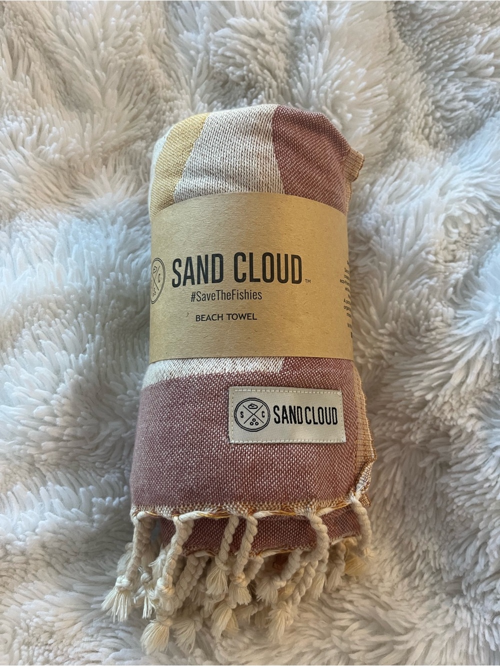 Sand Cloud Beach Grid Towel